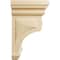Ekena Millwork 3 1/2"W x 3 3/4"D x 6"H Mini Woodruff Wood Corbel, Maple CORW03X03X06WFMA - alternate 4